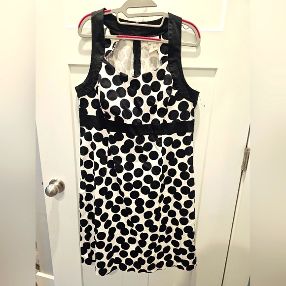 Dorby Studio Polka Dot Sleeveless Dress Black & White – Size 18 - Picture 1 of 10